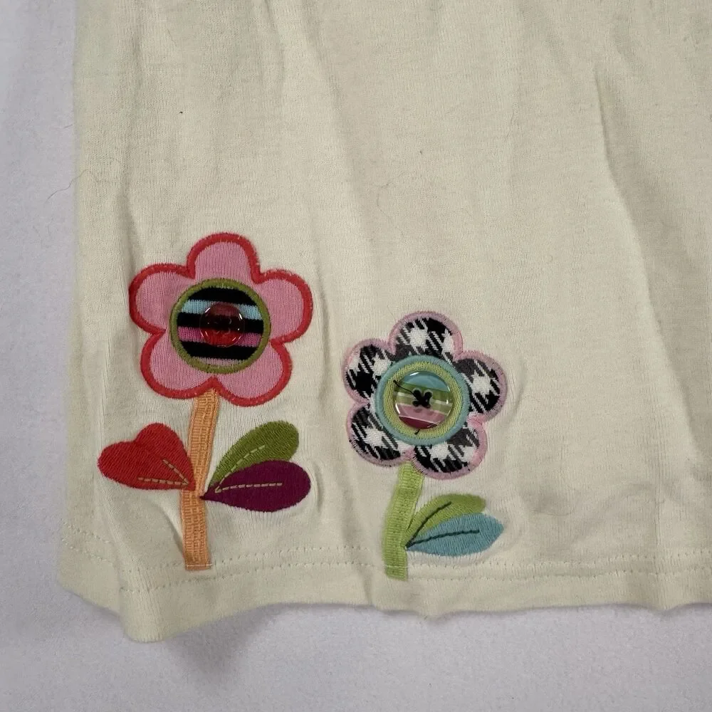 Gymboree Girls 2 Pc Long Sleeve Floral Tunic Top Leggings Set Size 6